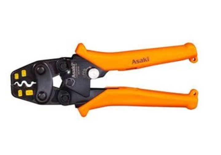 0.5-6mm Kìm bấm cos 6L AWG20-10 Asaki AK-9115