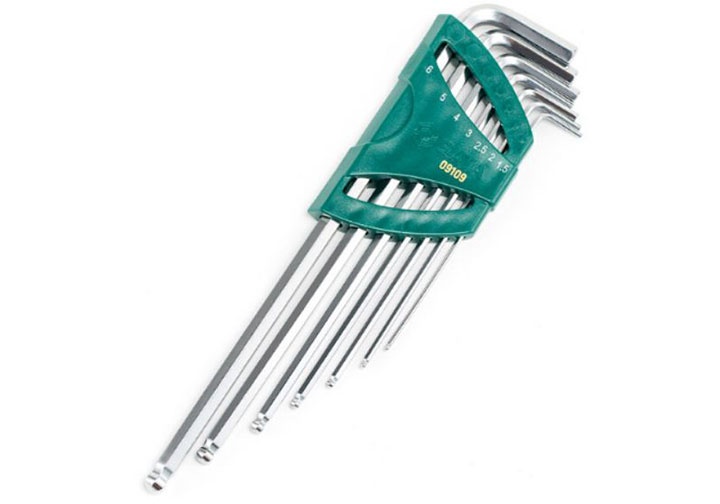 1.5-6mm Bộ lục giác bi 7 chi tiết Sata 09-109 (09109)