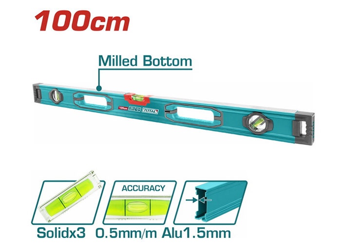 1000mm Thước thủy (40" - không có từ) Total TMT210028