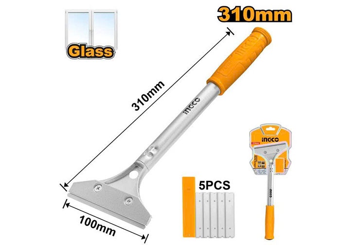 12" Dao cạo sủi sơn trên kính Ingco HGS3201