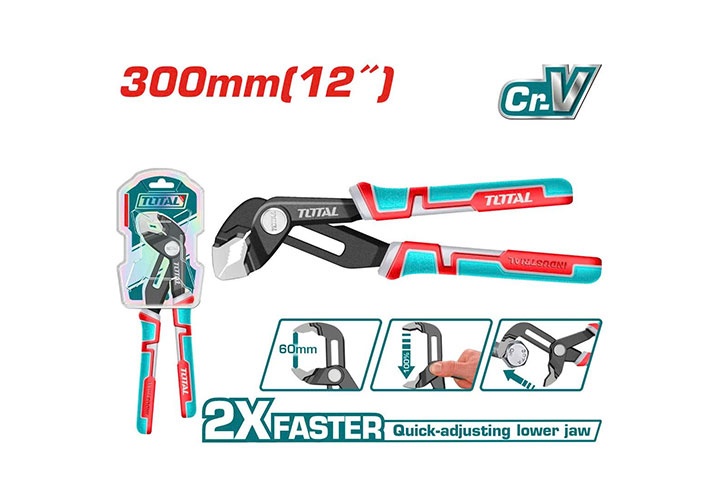 12" Kìm mỏ quạ Total THT381206