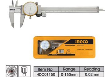 150mm Thước cặp đồng hồ INGCO HDC01150