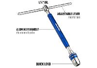 1/4" Cần trượt chữ T có đầu gắn vít Workpro WP275016