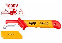 185mm Dao tước dây lưỡi cong cách điện Total THIDCK1851