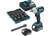 18V Máy vặn bu lông dùng pin 1/2" Makita DTW190JX3