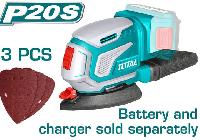 20V Máy chà nhám dùng pin 125mm Total TDSLI2051
