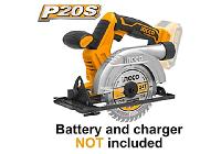 20V Máy chưa đĩa tròn 140mm Ingco CSLI1401