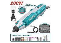 3.2mm Bộ máy mài khuôn 200W và 149 phụ kiện Total TG2006