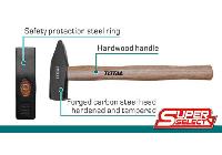 300g Búa cơ khí đầu dẹp và vuông cán gỗ Total THTW71300