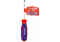 3x75mm Tuốc nơ vít dẹp tay cầm bọc cao su Workpro WP221013
