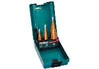 4-32mm Bộ mũi khoan chóp nón (bậc thang) 3 chi tiết Total TACSD2031