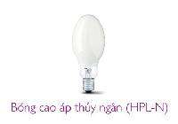 400W Bóng cao áp thuỷ ngân HPL-N-Dạng bầu-E40