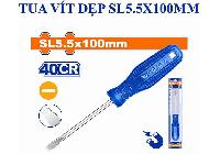 5.5x100mm Tuốc nơ vít dẹp Wadfow WSD3954
