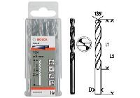 6.7mm Bộ mũi khoan sắt 10 mũi HSS-G Bocsh 2608595336