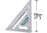 7" Thước Êke Total TMT61201