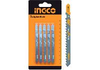 74mm Bộ lưỡi cưa lọng gỗ 5 chi tiết INGCO JBT101D
