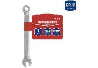 7mm Cờ lê vòng miệng thép CR-V Workpro WP273028
