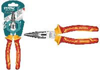 8" Kìm mũi nhọn cách điện 1000V Total THTIP2381
