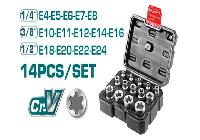 Bộ đầu tuýp 14 chi tiết Total THKTETS0114
