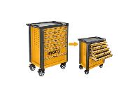 Bộ đồ nghề đa năng đựng trong tủ kéo 162 chi tiết INGCO HTCS271621