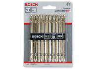 Bộ mũi vặn vít 10 cây Bosch 2608521043