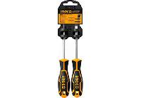 Bộ tuốc nơ vít dẹp và bake 2 chi tiết INGCO HKSD0248