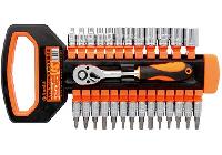 Bộ tuýp và mũi vít 27 chi tiết Asaki AK-9819