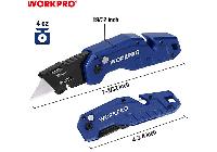 Dao rọc gấp gọn Workpro WP211008