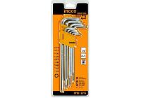 T10-50 Bộ lục giác bông 9 cây INGCO HHK13092