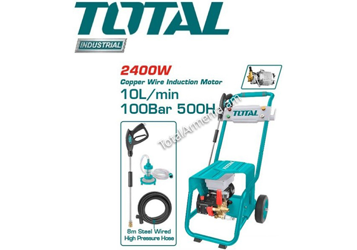 2000W Máy xịt rửa dùng trong công nghiệp Total TGT11176