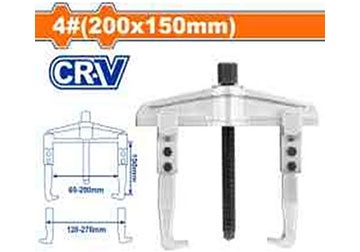 200x150mm Cảo hai chấu chữ H trượt (60-200mm) Wadfow WGP4A04