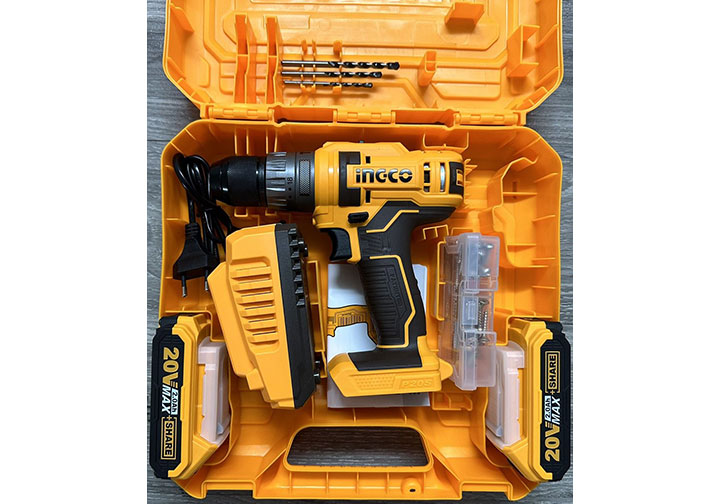 20V Máy khoan búa dùng pin Ingco CIDLI201452 20V Máy khoan búa dùng pin Ingco CIDLI201452