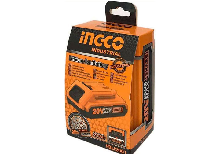 20V/2Ah Pin LITHIUM-ION INGCO FBLI2001 20V/2Ah Pin LITHIUM-ION INGCO FBLI2001