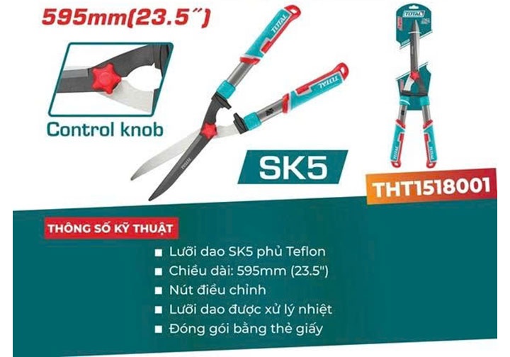 23.5" Kéo cắt tỉa hàng rào Total THT1518001