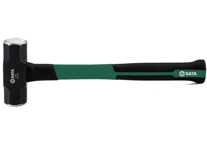 3LB Búa tạ cán nhựa dài 400mm Sata 92-342 (92342)