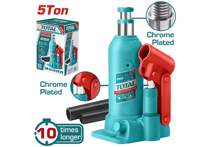 Con đội 5 tấn mạ crom Total THT109054