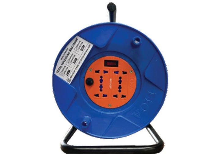 50m Ổ cắm điện rulo loại lớn 15A Lioa QT50-3-15A 50m Ổ cắm điện rulo loại lớn 15A Lioa QT50-3-15A