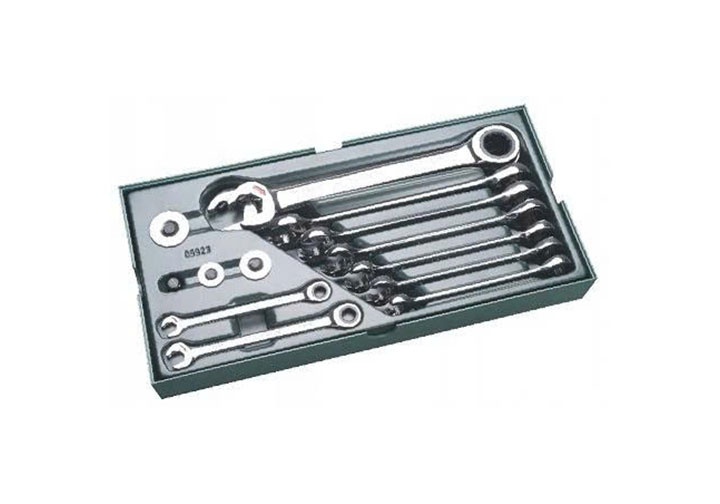 5/16"-7/8" Bộ cờ lê vòng miệng tự động 14 chi tiết Sata 09-923 (09923)