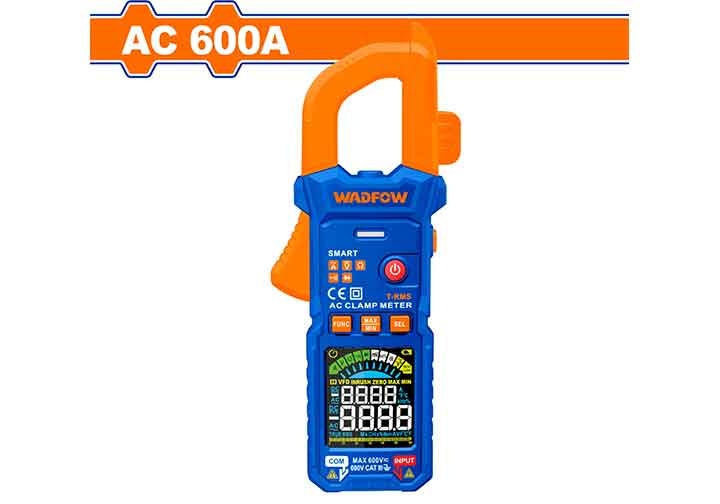 600A Ampe kìm đo AC kỹ thuật số Wadfow WDM6505