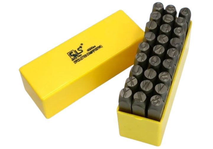 Bộ đột chữ xuôi 6mm LS