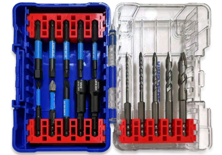 Bộ mũi khoan đa năng 15 chi tiết Kingblue KHF015 Bộ mũi khoan đa năng 15 chi tiết Kingblue KHF015