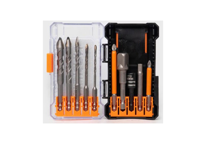 Bộ mũi khoan mũi vặn vít đa năng 10 chi tiết Hukan G1-BPK10C