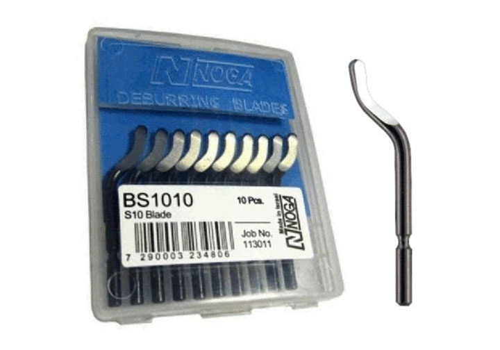 Hộp 10 lưỡi dao gọt ba via S10 Noga BS1010
