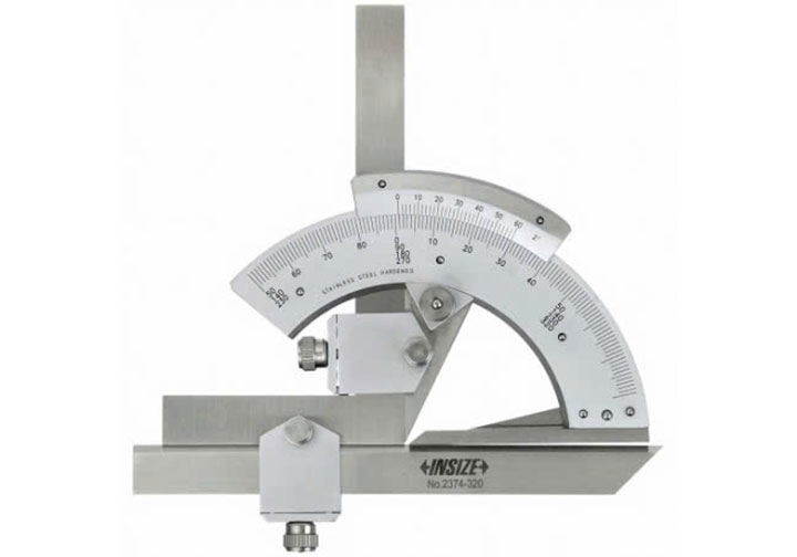 Thước đo góc 0-320 độ Insize 2374-320 Thước đo góc 0-320 độ Insize 2374-320