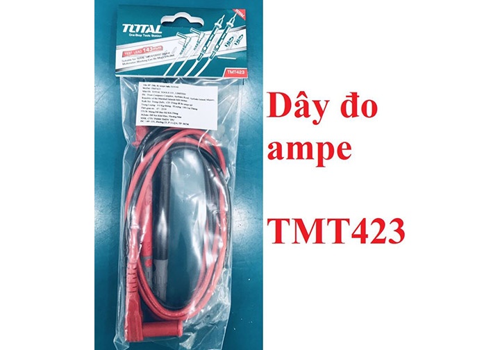 143mm Dây đo ampe Total TMT423 (phù hợp cho TMT410002)