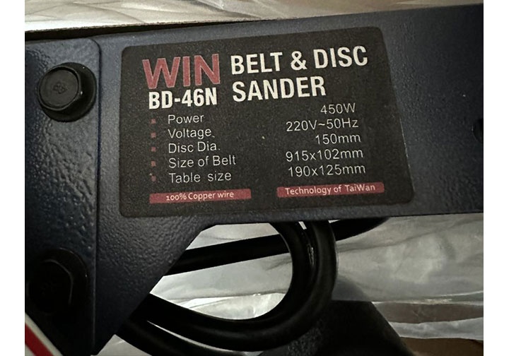 150mm Máy chà nhám băng 450W BD-46N